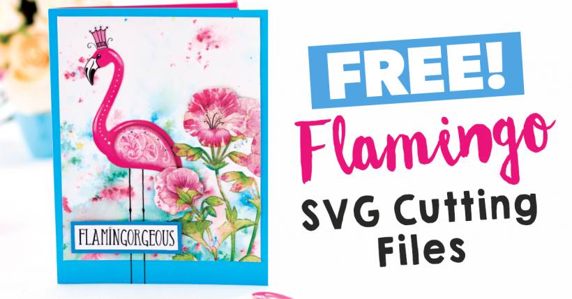 Free Flamingo Svg Digital Cutting Files Paper Craft Download