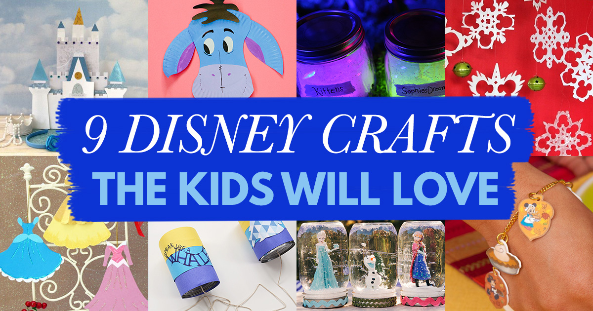 9 Disney Crafts The Kids Will Love | PaperCrafter Blog