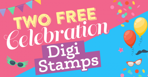 Celebration digi stamps pack