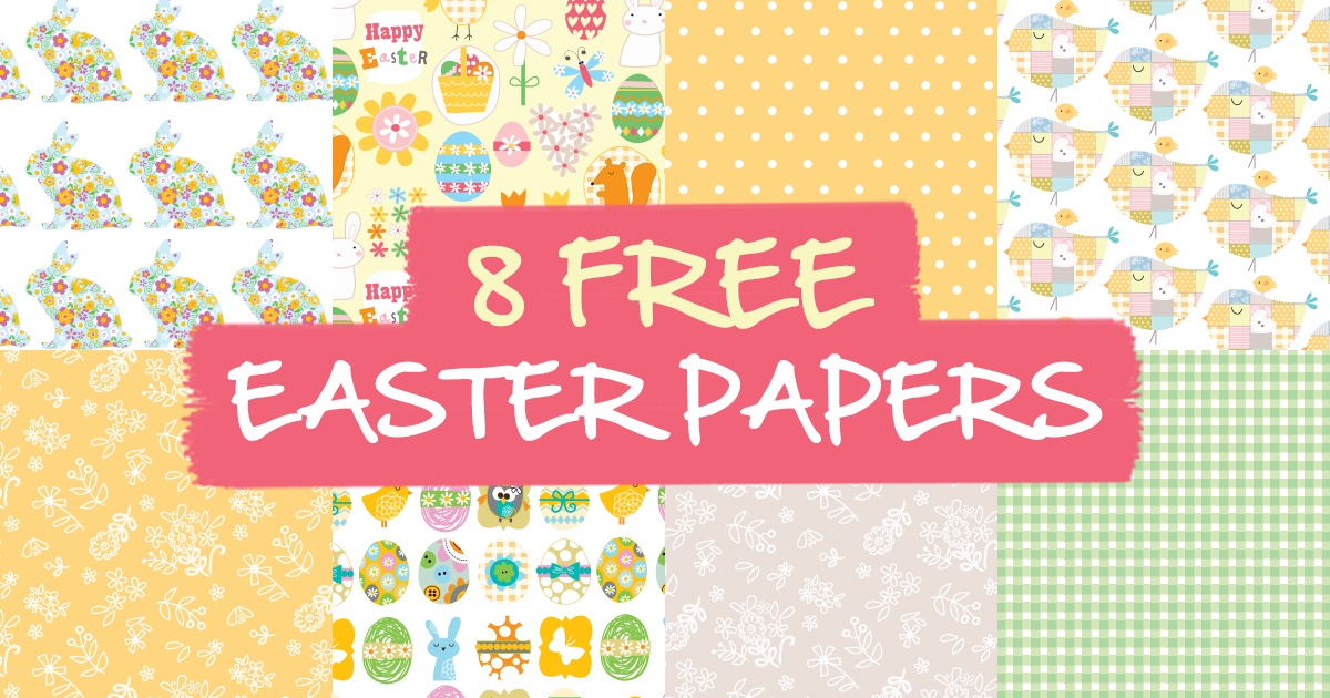 Free Printable Easter Scrapbook Paper