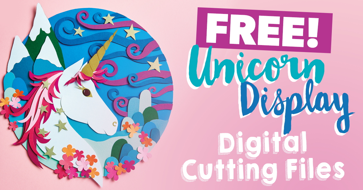 Download FREE Unicorn SVG Cutting Files paper craft download