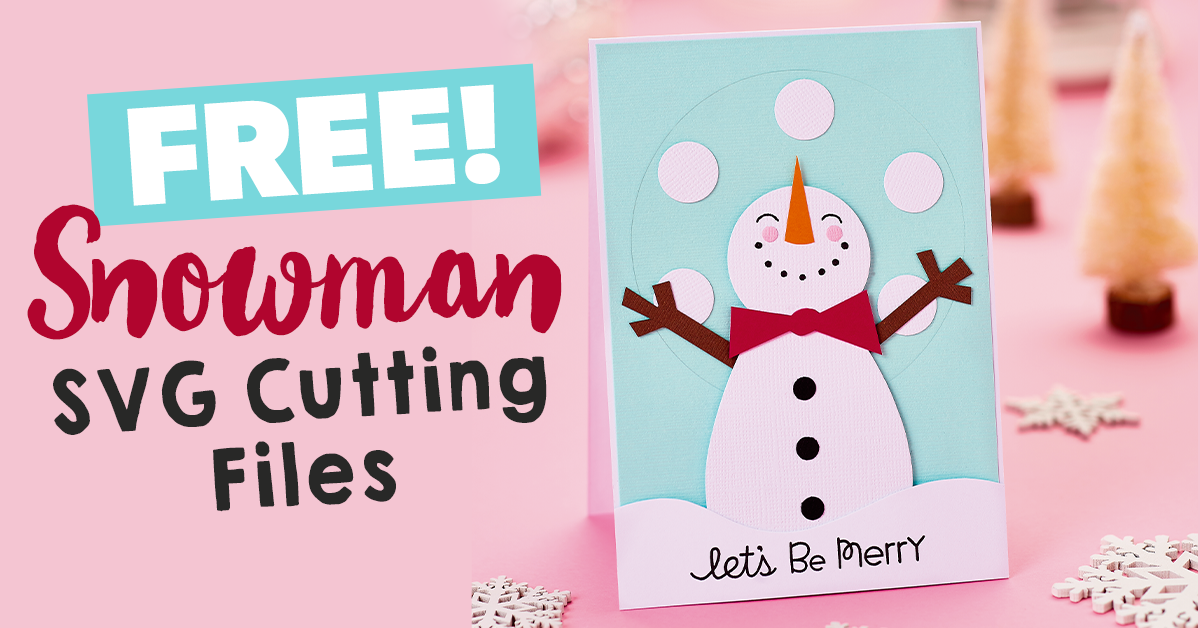 Download Free Snowman Svg Digital Cutting Files Paper Craft Download SVG, PNG, EPS, DXF File