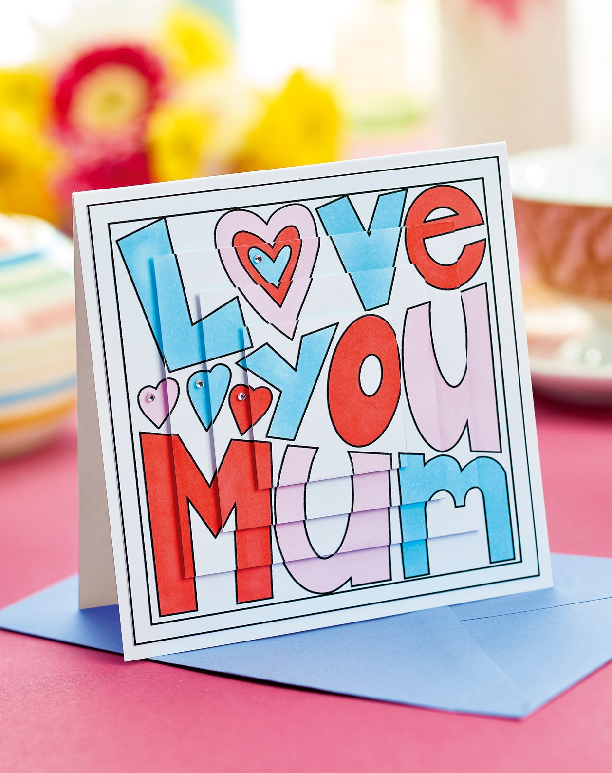 Download Pyramage Mother's Day Cards paper craft download